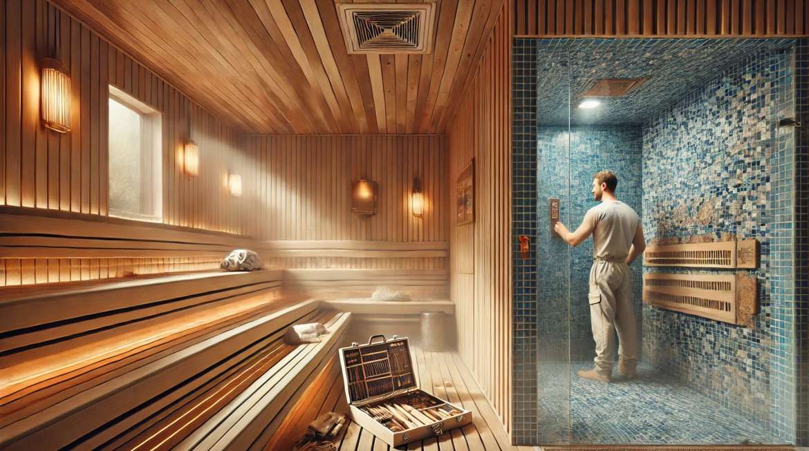Sauna ve Buhar Odası Onarım & Bakım Hizmetleri